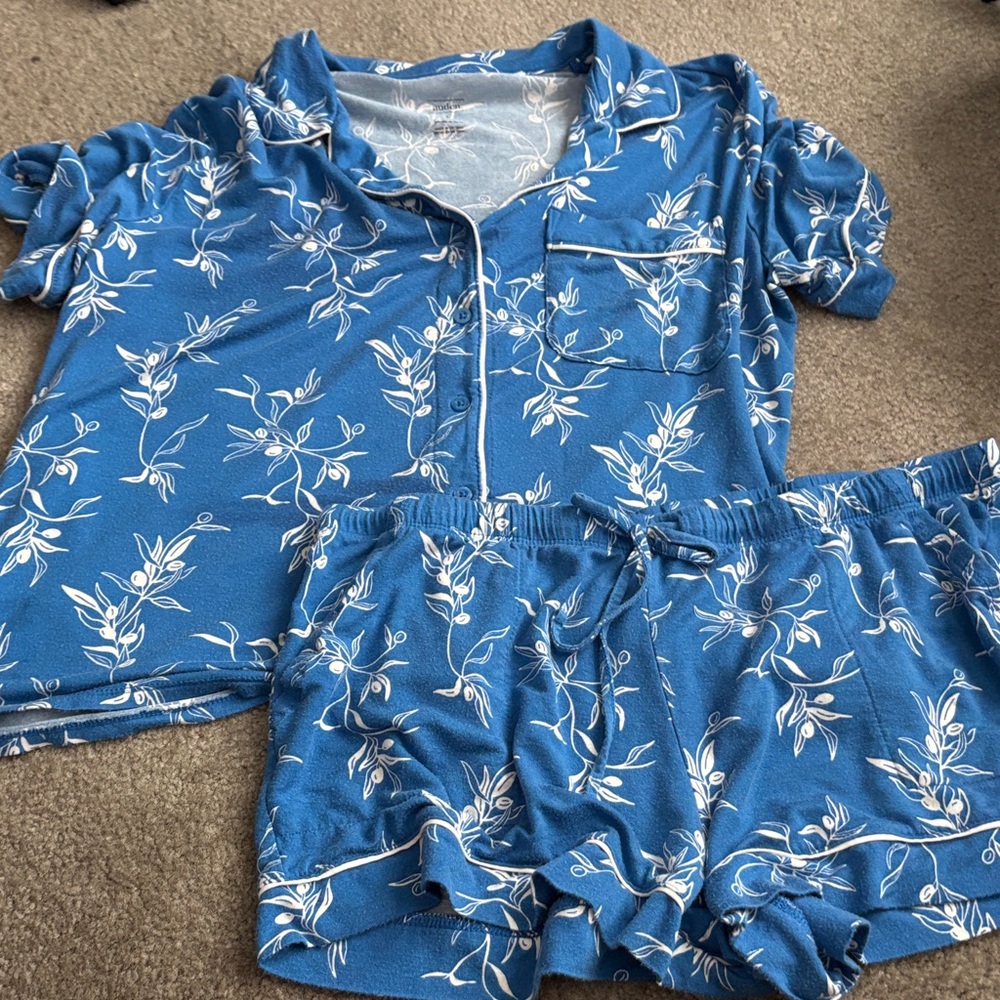 Auden Blue Floral Women’s Pajamas